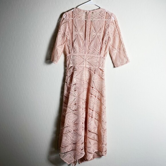 Maje Ripaz Lace Midi Dress - Picture 3 of 5